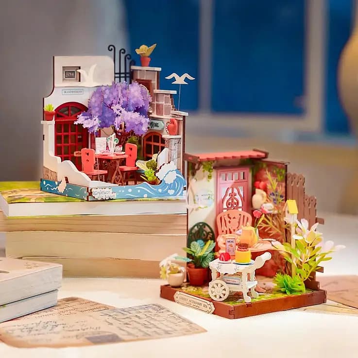Kit para montar una casita en miniatura