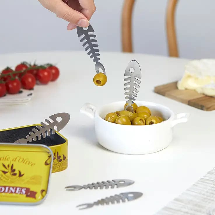 Tenedores de Aperitivo Sardinas en Lata