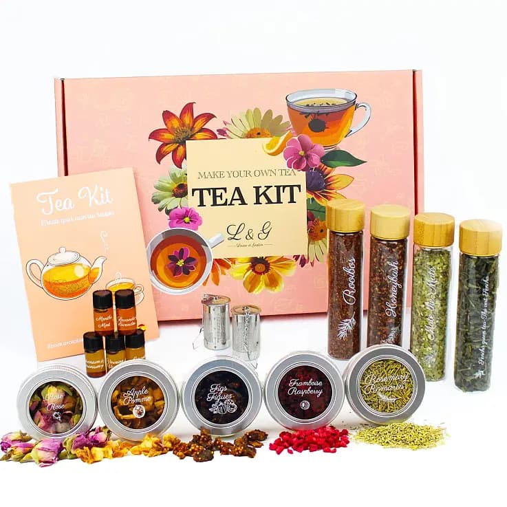Kit para preparar tus propios tés e infusiones