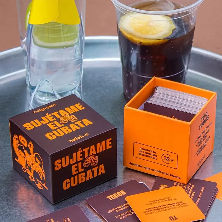 Mini juego Sujétame el cubata