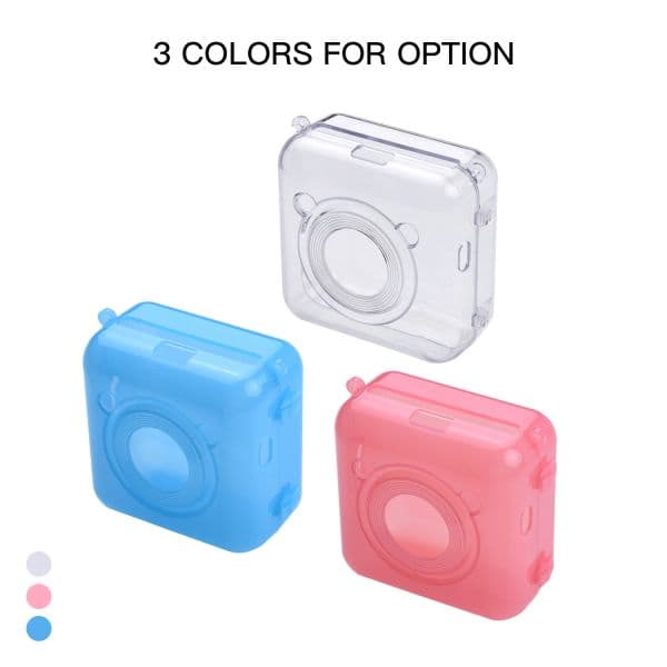 PeriPage A6 Thermal Printer Plastic Case with Strap Anti-Dust Anti-Shock Anti-Scratch Protect Case