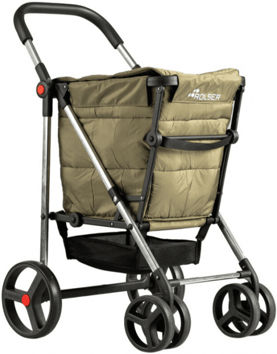 Carro de la compra Rolser BAS001 BASKET Polar 4B KAKI