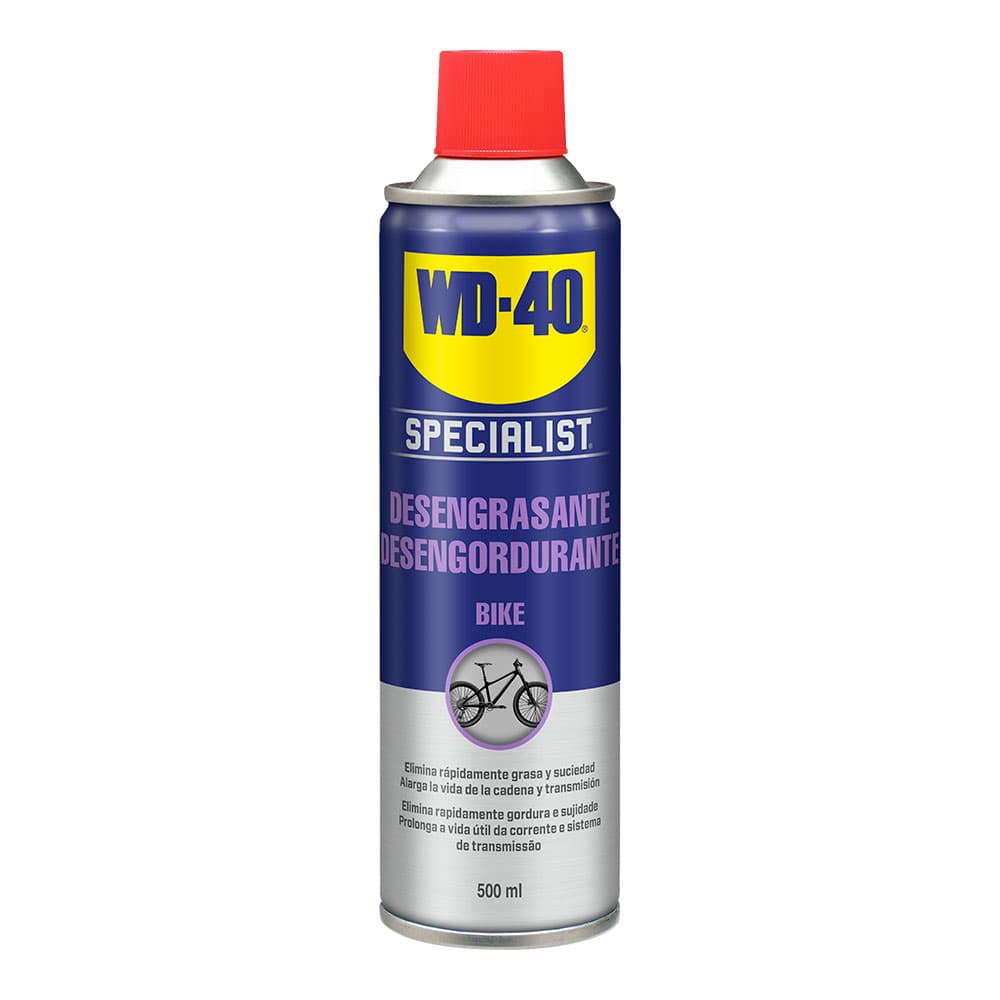 WD-40 BIKE - Desengrasante Cadenas Bicicleta-Spray 500ml