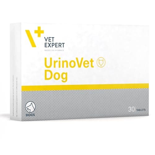 VETEXPERT UrinoVet Dog 30 comprimidos para perros para apoyar el correcto funcionamiento del sistema urinario