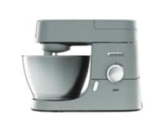 Kenwood Chef KVC3110S - Robot de Cocina Multifunción, Bol de Metal de 4,6 Litros, Varillas para Mezclar, Amasar y Batir, Indicador de Velocidades,