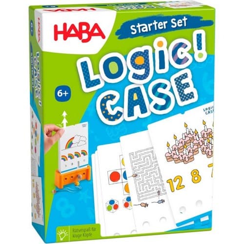 HABA 306121 - LogiCASE Set de Iniciación 6+, Juego Educativo, más 6 años