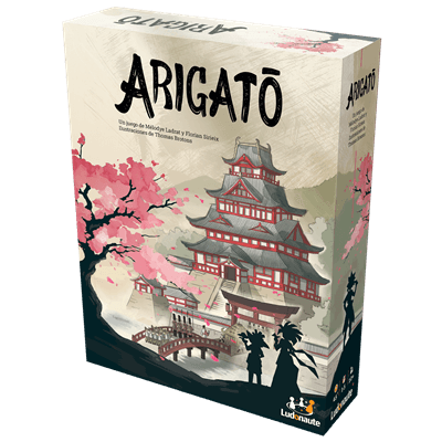 Ludonaute Arigato, Juego de Mesa, A Partir de 10 Años, De 2 a 5 Jugadores, 45 Minutos por Partida, Español