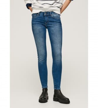 Pepe Jeans para mujer. PL204174Z63 Jeans Soho Azul (29/30), Casual, Algodón