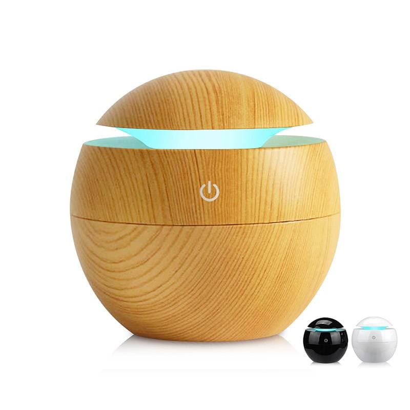 Difusor ultrasónico diseño nórdico de aceites esenciales usb setten