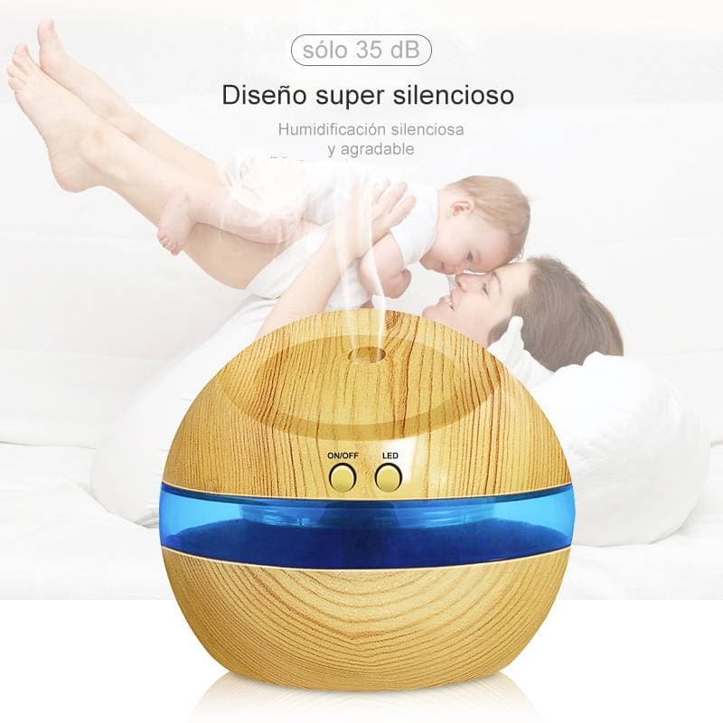 Difusor ultrasónico de aceites esenciales usb ike