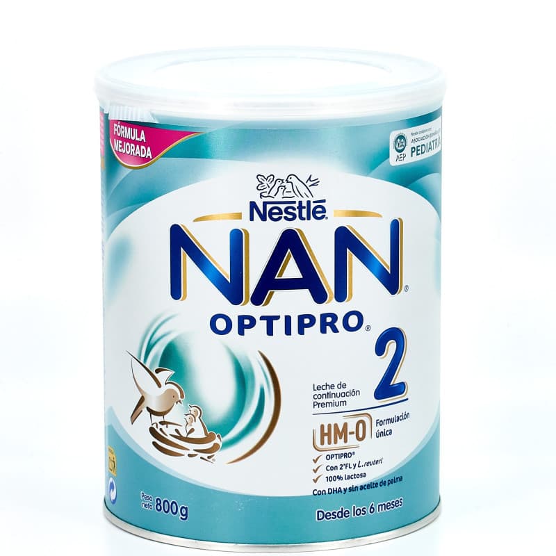 NAN 2 Optipro Leche De Continuación, 800G.