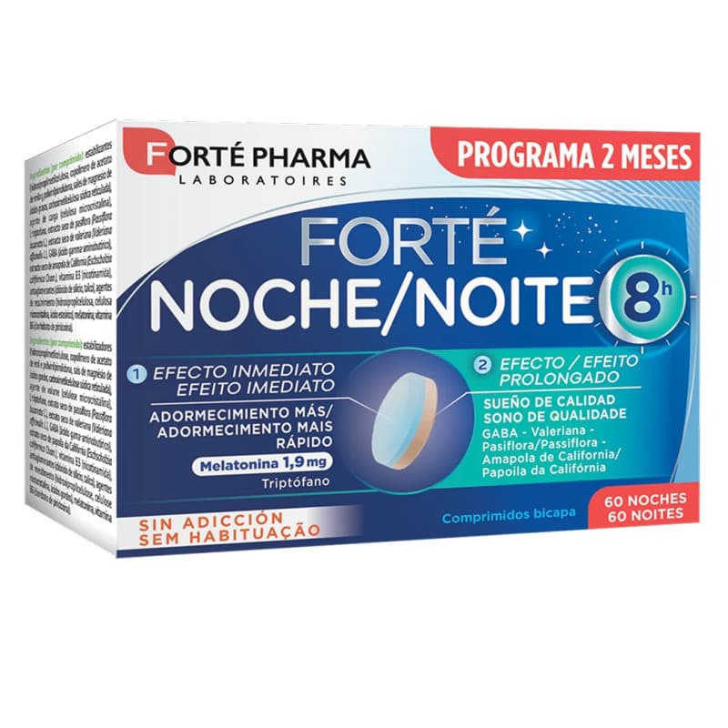 Forte Noche 8 horas, 30 comprimidos bicapa
