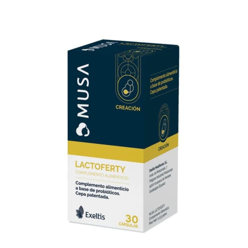 Exeltis Musa Lactoferty, 30 capsulas