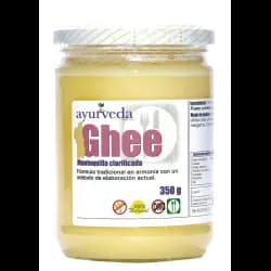 Ayurveda Ghee Mantequilla Clarificada Ecológico, 350 g