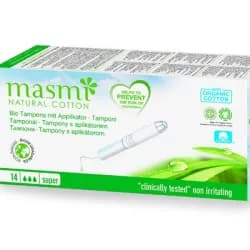 Masmi Tampón Super Aplicador, 14 unidades.
