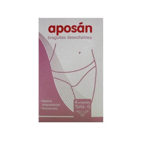 Braga Desechable Aposan T Grande 4 U - Farline-aposan