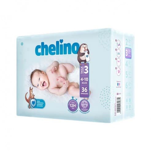Chelino Pañal Infantil T3 (4-10 Kg)