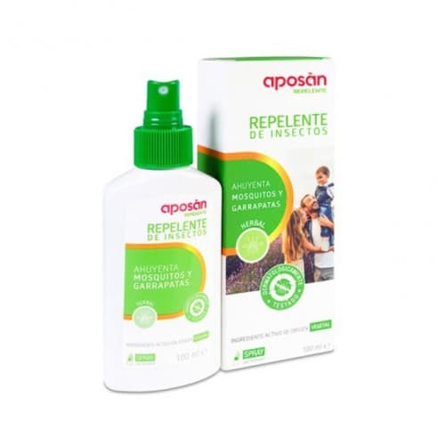 Aposán Repelente Insectos Herbal 100 Ml - Farline-aposan