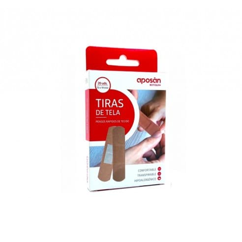 Aposan Tiritas Tela 19x72 Mm 20 Unidades - Farline-aposan