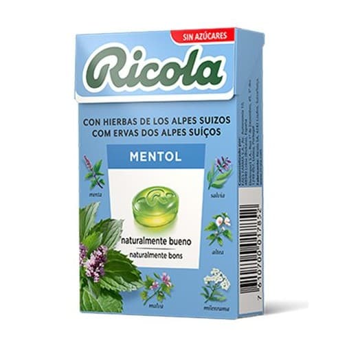 Ricola Caramelos Sin Azúcar Mentol - Faes Farma