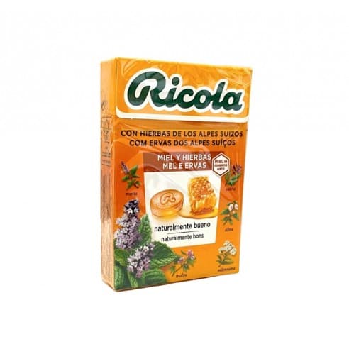 Ricola Caramelos Sin Azúcar Miel Y Hierbas - Faes Farma
