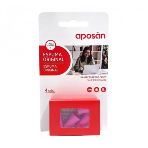 Aposan Tapones Oído Espuma T S 4 Unidades - Farline-aposan