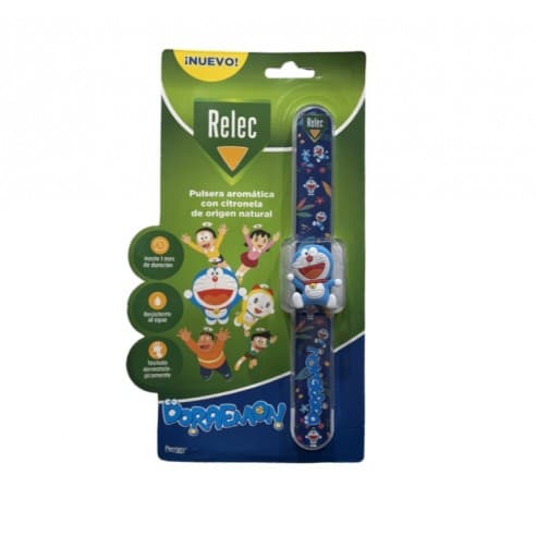 Relec Pulsera Aromática Citronela Doraemon - Perrigo