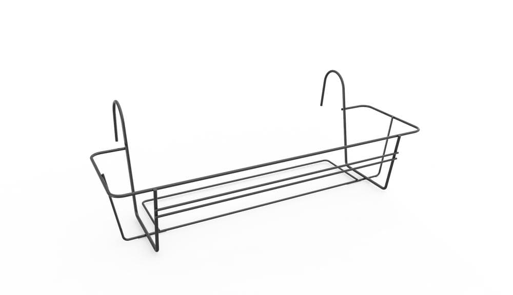 Elho green basics balcón estante 60 cm antracita