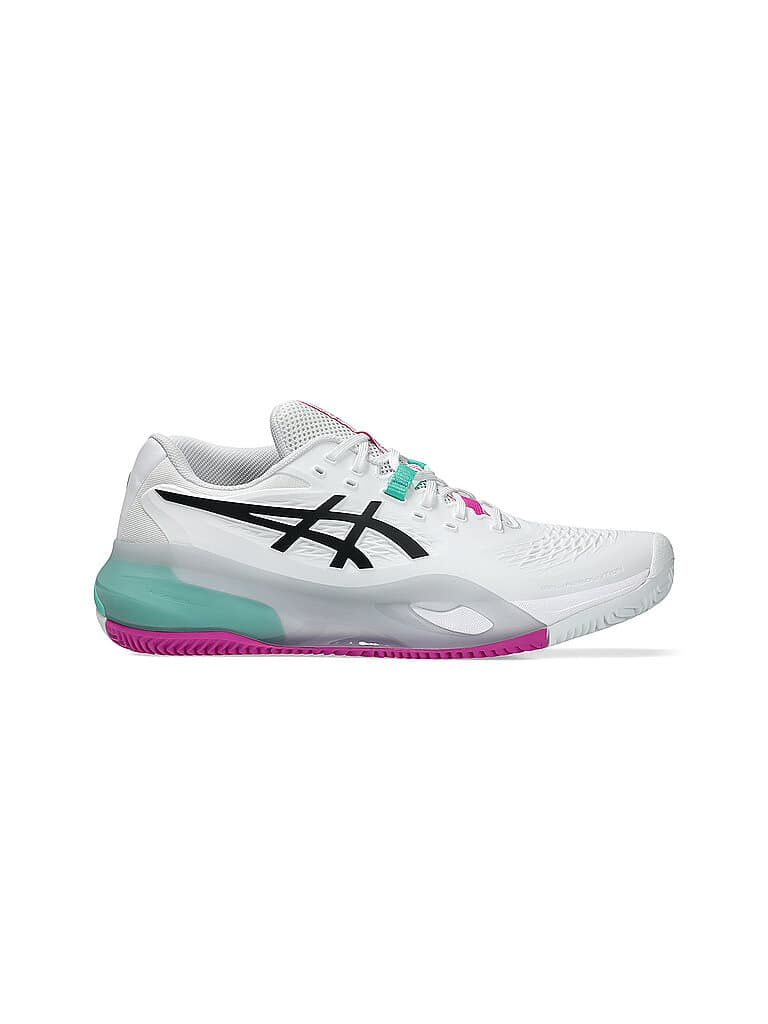 ASICS Zapatillas de tenis para hombre GEL-Resolution X Clay blanco | 46