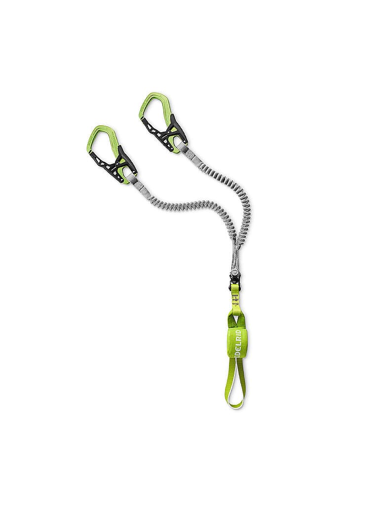 EDELRID Set de vía ferrata Cable Comfort VI NUEVA NORMA verde