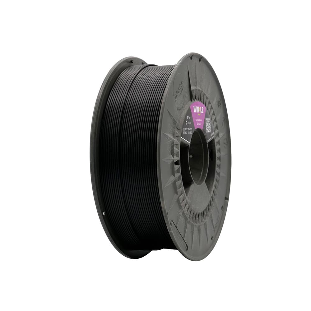 PLA HD / PLA High Speed Winkle Negro Azabache 1,75 mm
