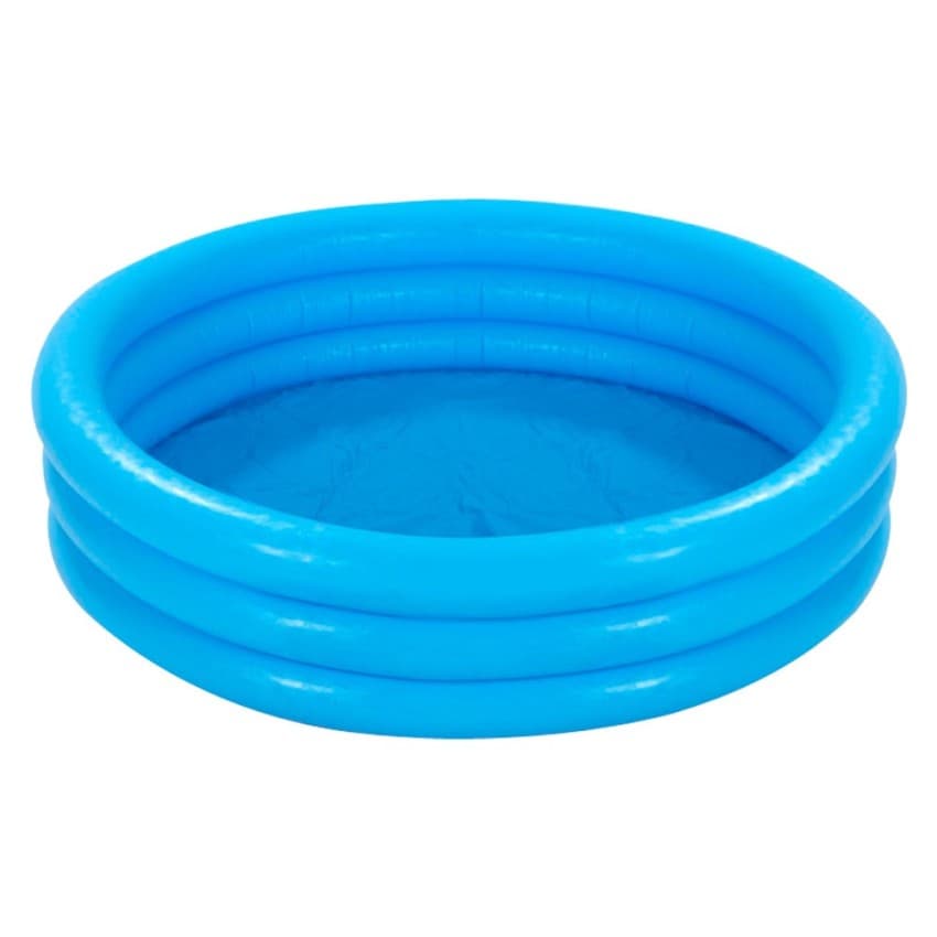 Piscina hinchable intex 3 aros azul 168x38 cm - 481 litros