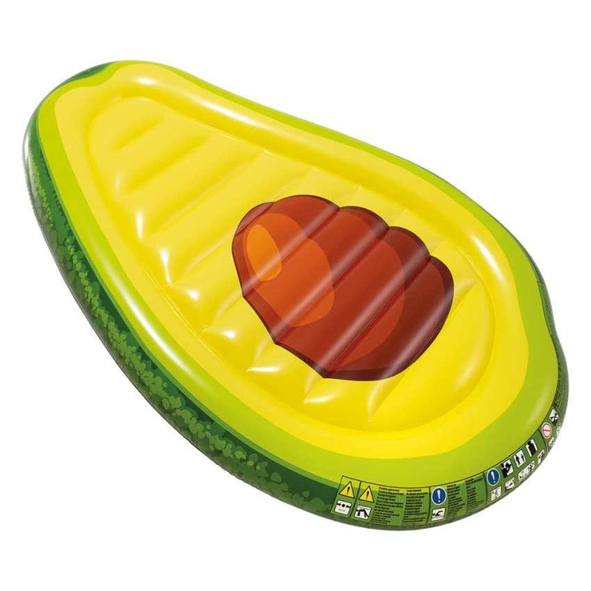 Colchoneta individual aguacate intex