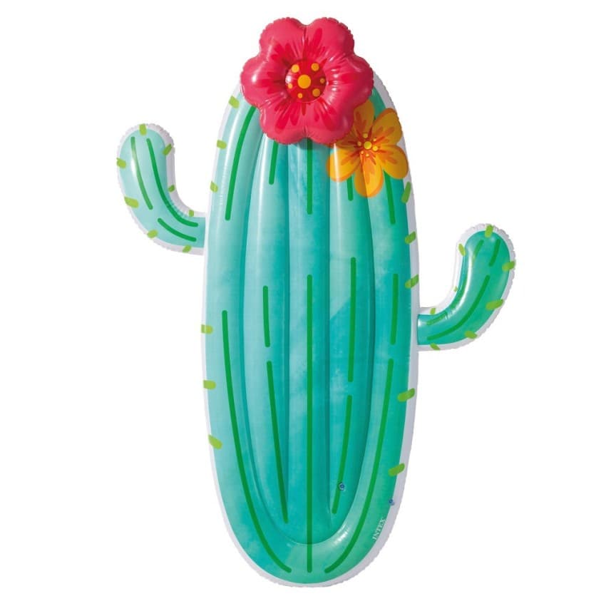 Colchoneta hinchable cactus 130x28x180 cm