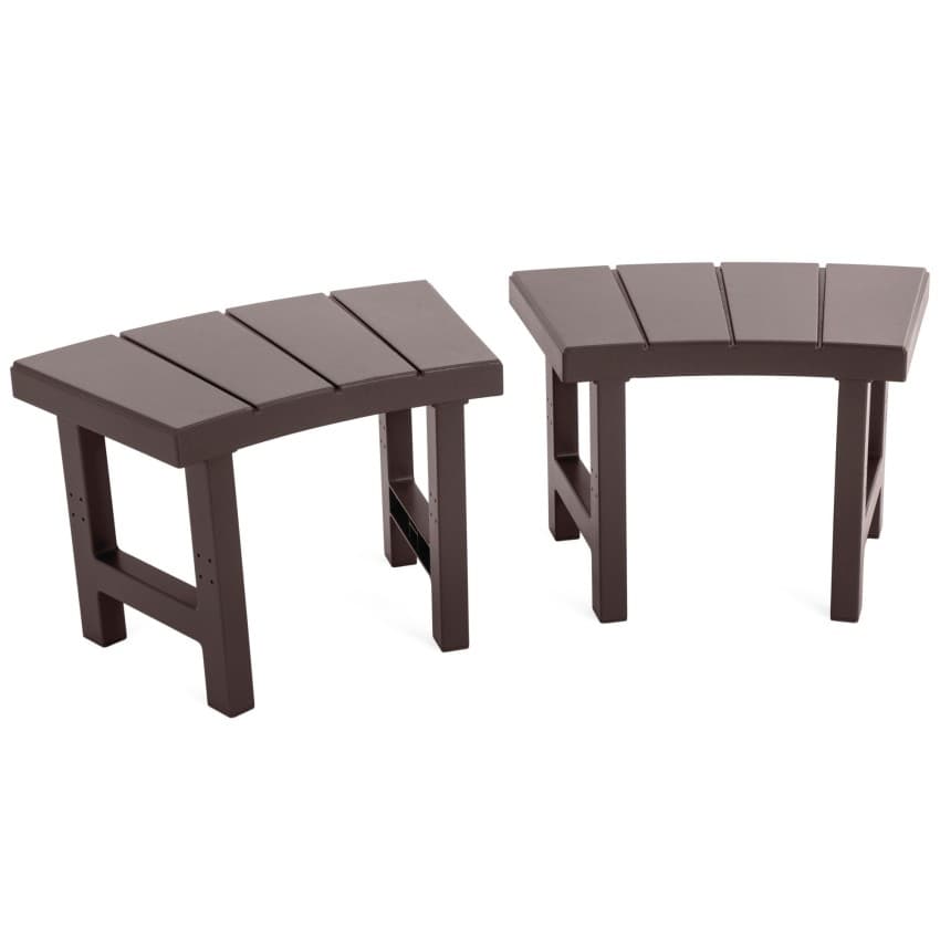 Pack 2 bancos medianos para spa circular 4 personas