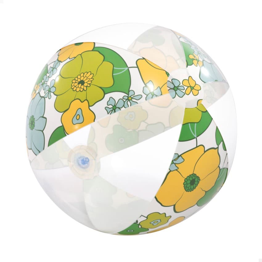Pelota hinchable con diseño de flores 60 aniversario