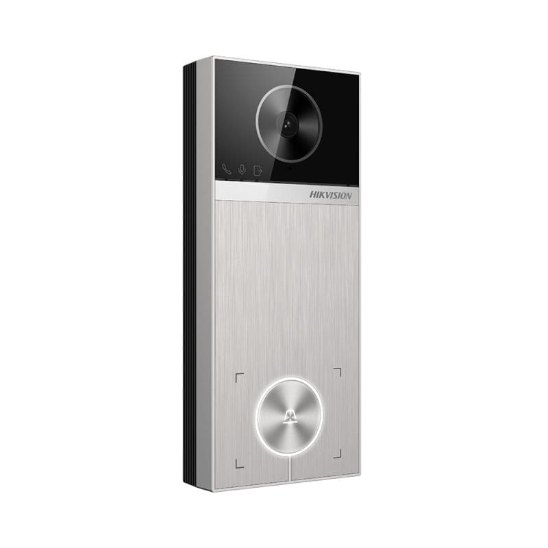 Hikvision - DS-KV6114-WBE1 - 4 Megapíxeles - Wi-Fi - PoE - Plata