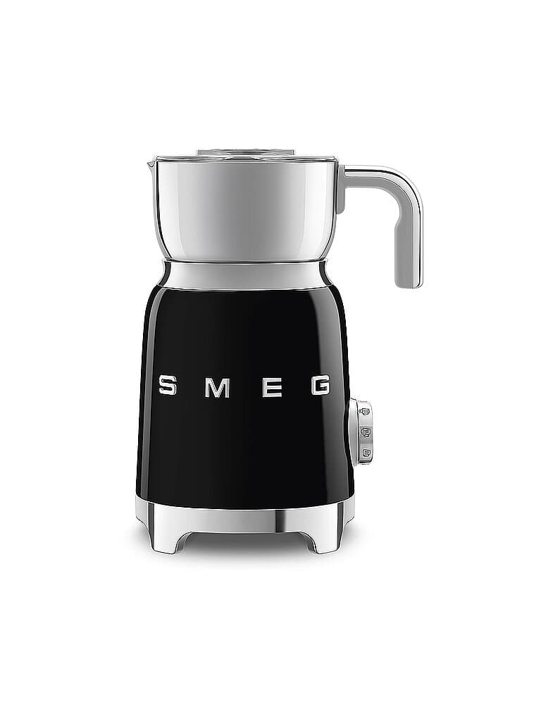 SMEG Espumador de leche estilo retro años 50 negro MFF11BLEU negro