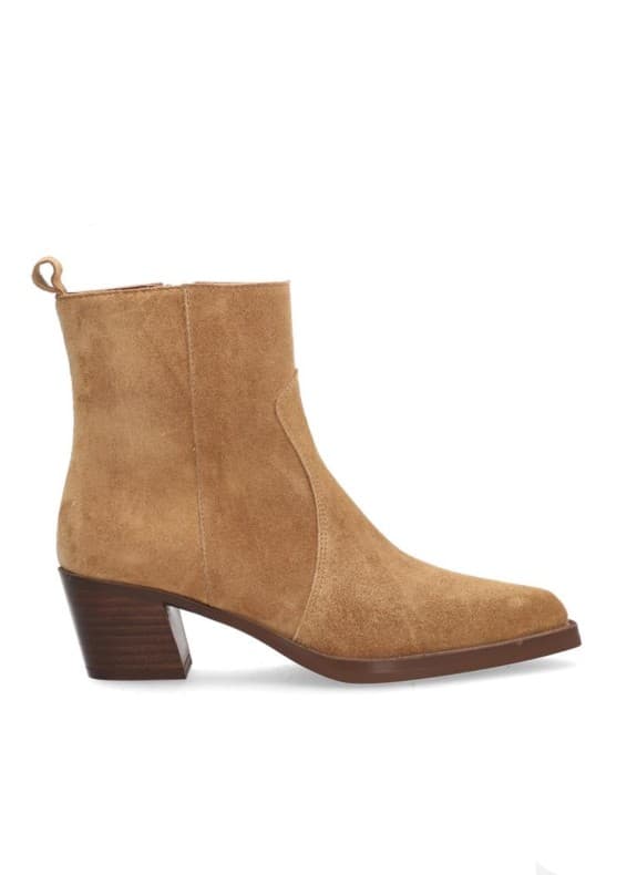 ALPE - Botín de Piel ALPE para Mujer en Color Taupe 40