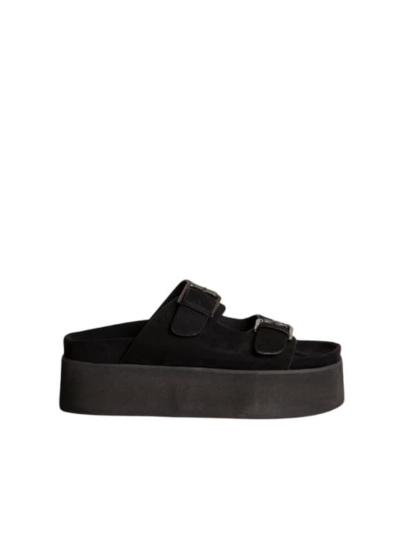 KESLEM - Sandalia Keslem Nara en color negro para mujer 40