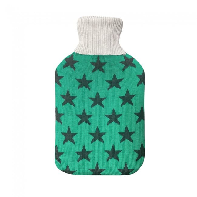 Bolsa de agua caliente con funda 1,7 litros. mimo estrellas