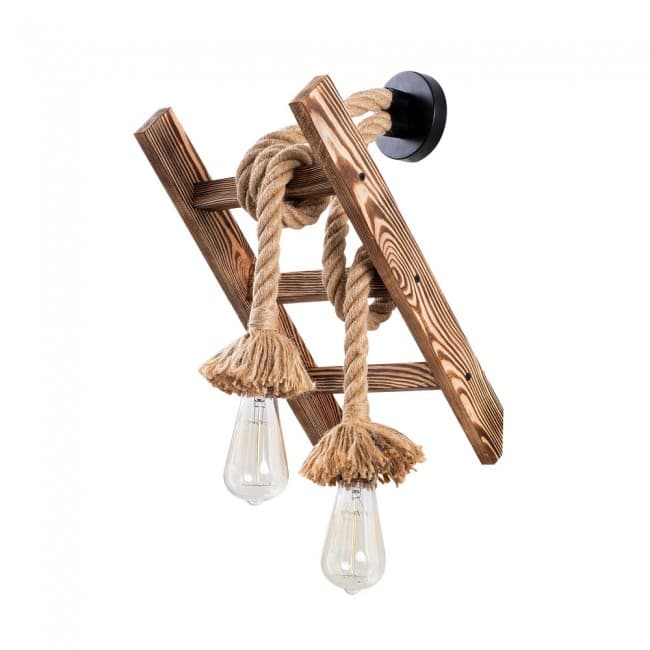Aplique de pared gentry vi (2 luces)
