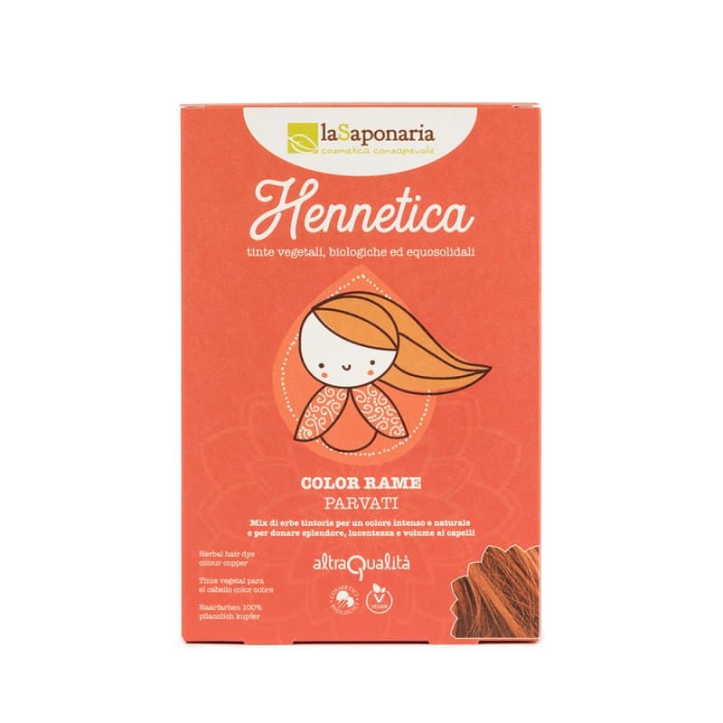 Tinte vegetal color cobre - Parvati 100 g
