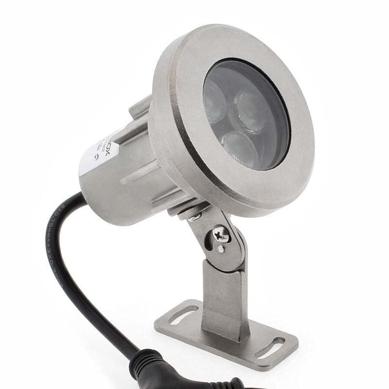 Foco led exterior garlux dc12/24v 24w dmx512 rgbw ip68 rgb + blanco cálido