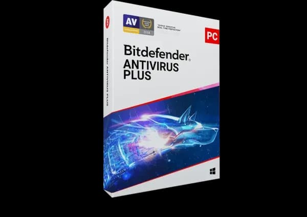 Bitdefender Antivirus Plus 2026 (Año(s): 2 años / Dispositivo(s): 5 dispositivos)