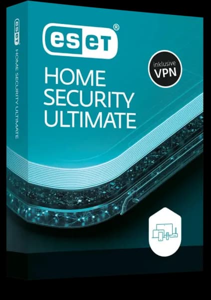 ESET HOME Security Ultimate 2026 (Año(s): 1 año / Dispositivo(s): 5 dispositivos)