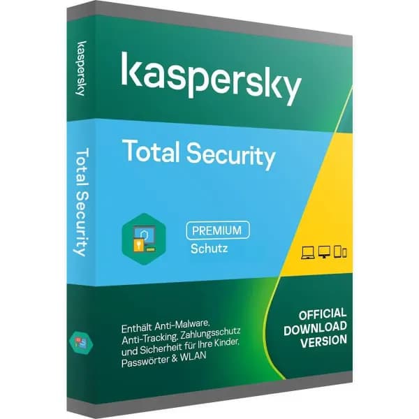 Kaspersky Total Security 2026 (Año(s): 2 años / Dispositivo(s): 10 dispositivos)