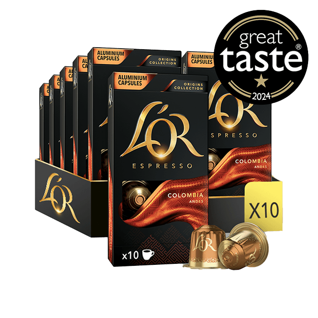 Espresso Colombia - 100 Coffee Capsules