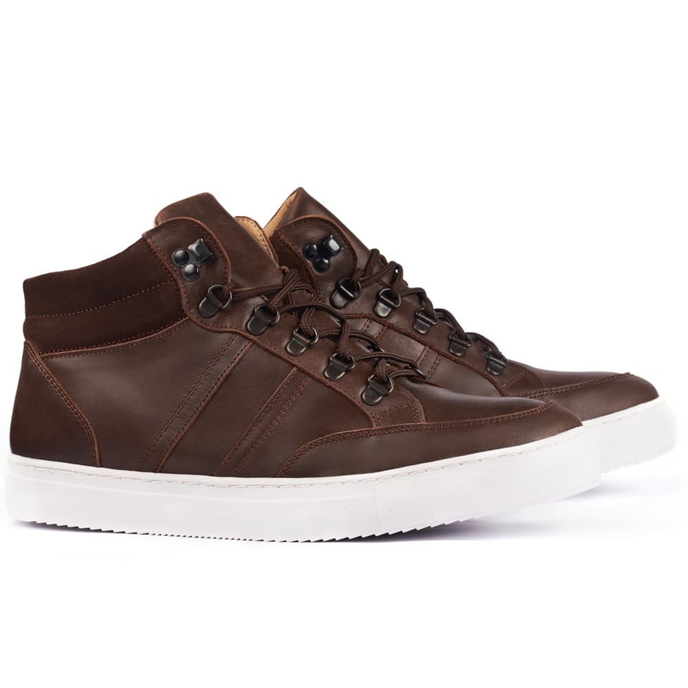 Rebajas Masaltos.com Zapatos con alzas hombre Tronisco modelo Padua marrón Marrón 40