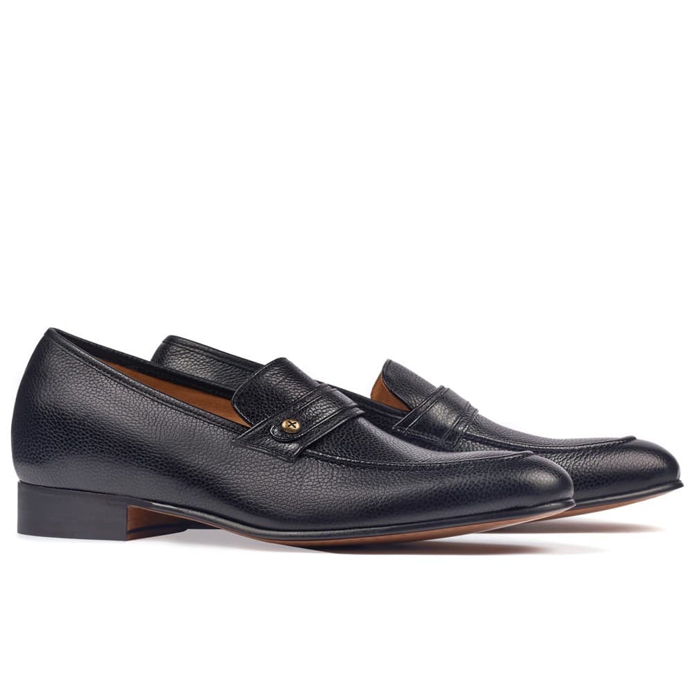 Rebajas Masaltos.com Zapatos con alzas hombre Gianni Garzanero modelo Bruxelles negro Negro 39